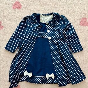 Bonnie Jean 2 Piece Dress and Coat